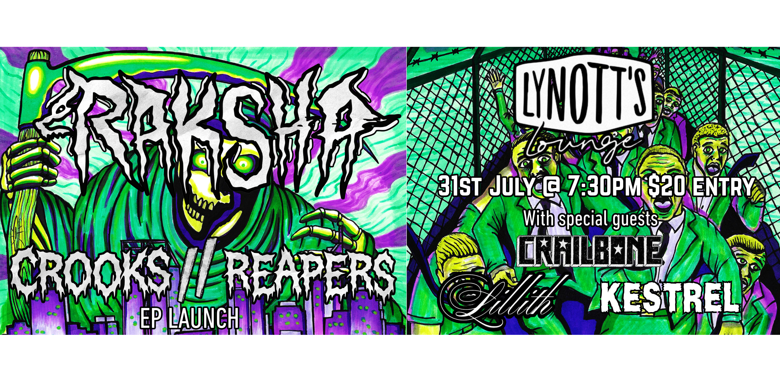 Raksha | Crooks//Reapers EP Launch