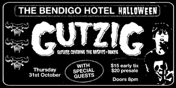 GUTZIG // Gutless Covering The Misfits + Danzig