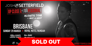 Josh Setterfield - Brisbane Acoustic Special Event