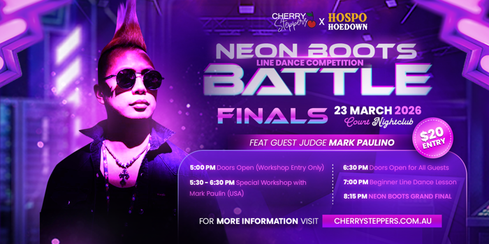 Hospo Hoedown: Neon Boots Battle GRAND FINAL