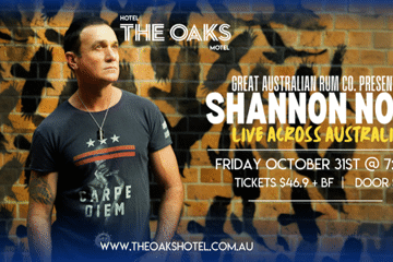 Great Australian Rum Co. Presents Shannon Noll With Special Guest Blake Noll