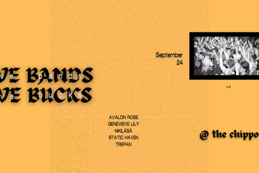 5 BANDS 5 BUCKS - SEPTEMBER