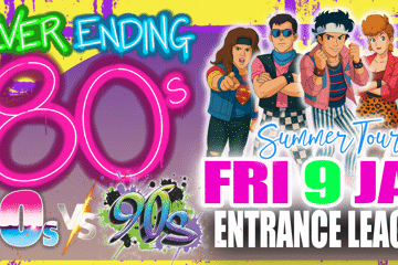 Never Ending 80s Presents: Never Ending 80s v 90s - The Battle of The Decades