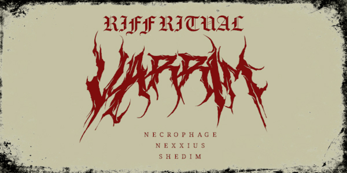 Riff Ritual Volume One: Varrim, Necrophage, Nexxius and Shedim