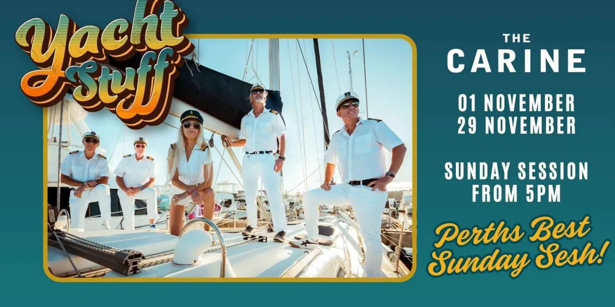 LIVE AT THE CARINE!!!! YACHT STUFF