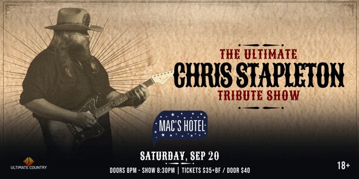 The Ultimate Chris Stapleton Tribute Show