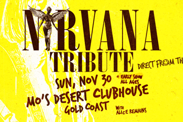 Nirvana Tribute (UK) - You Pick the Setlist Tour (AA)