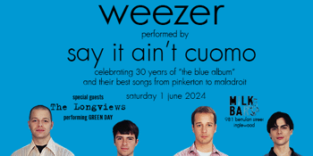 WEEZER performed by 'Say It Ain't Cuomo'