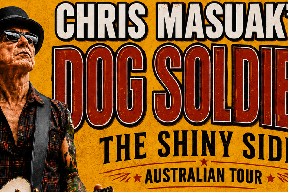 Chris Klondike Masuak (ex-Radio Birdman) and Dog Soldier only Sydney show