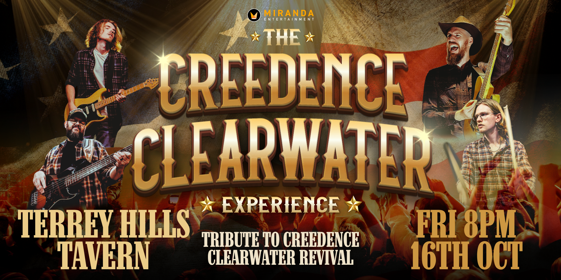 THE CREEDENCE CLEARWATER EXPERIENCE