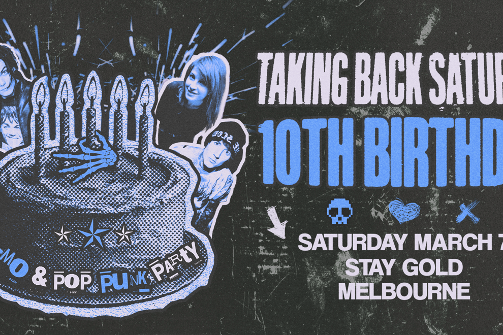 Taking Back Saturday 10th Bday - Melbourne