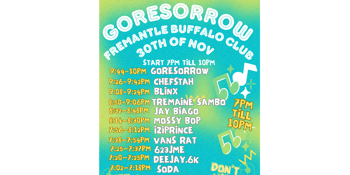 GoreSorrow Perth Tour: Last Show at Fremantle Buffalo Club