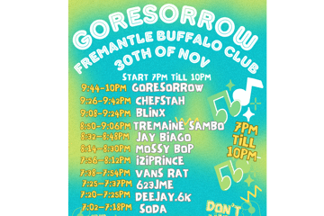 GoreSorrow Perth Tour: Last Show at Fremantle Buffalo Club