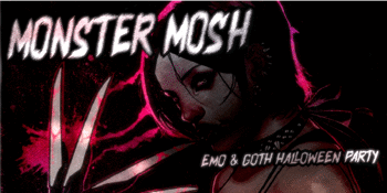 MONSTER MOSH // Emo & Goth Halloween Party