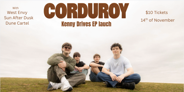 Kenny Drives CORDUROY EP Launch