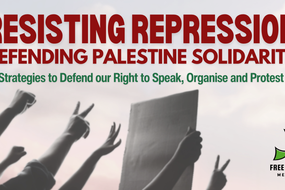 PUBLIC FORUM | Resisting Repression: Defending Palestine Solidarity