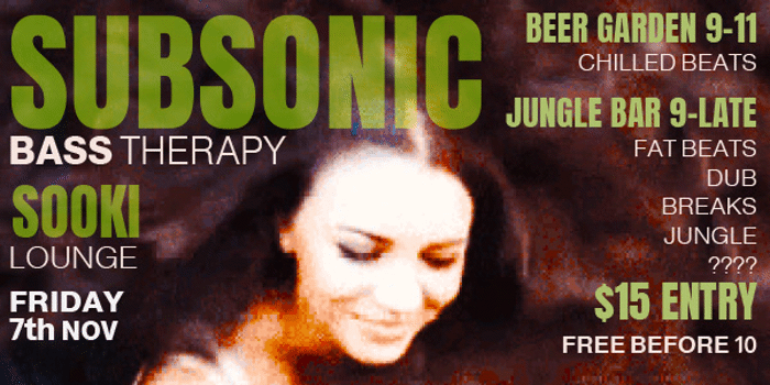 SUBSONIC: Bass Therapy