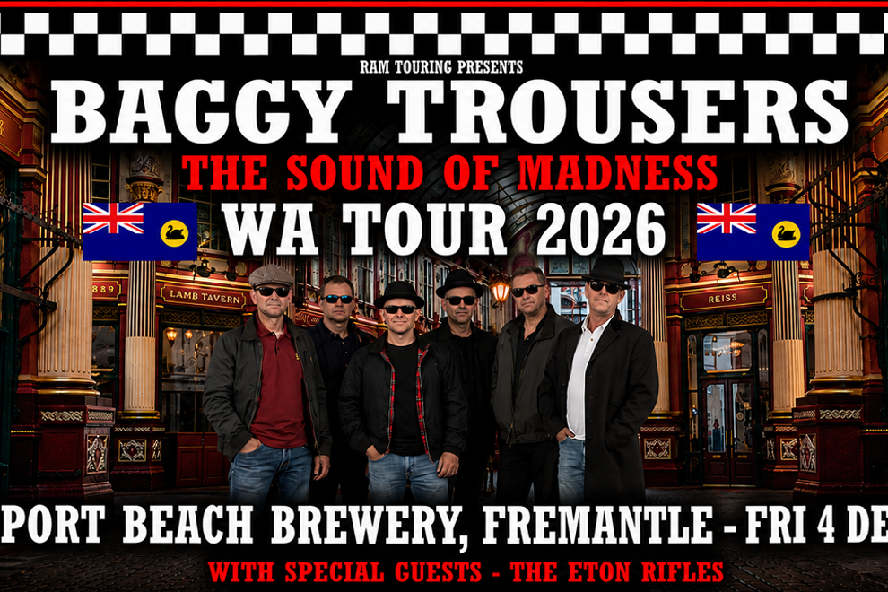 BAGGY TROUSERS – THE SOUND OF MADNESS | PORT BEACH BREWERY | FRI 4 DEC