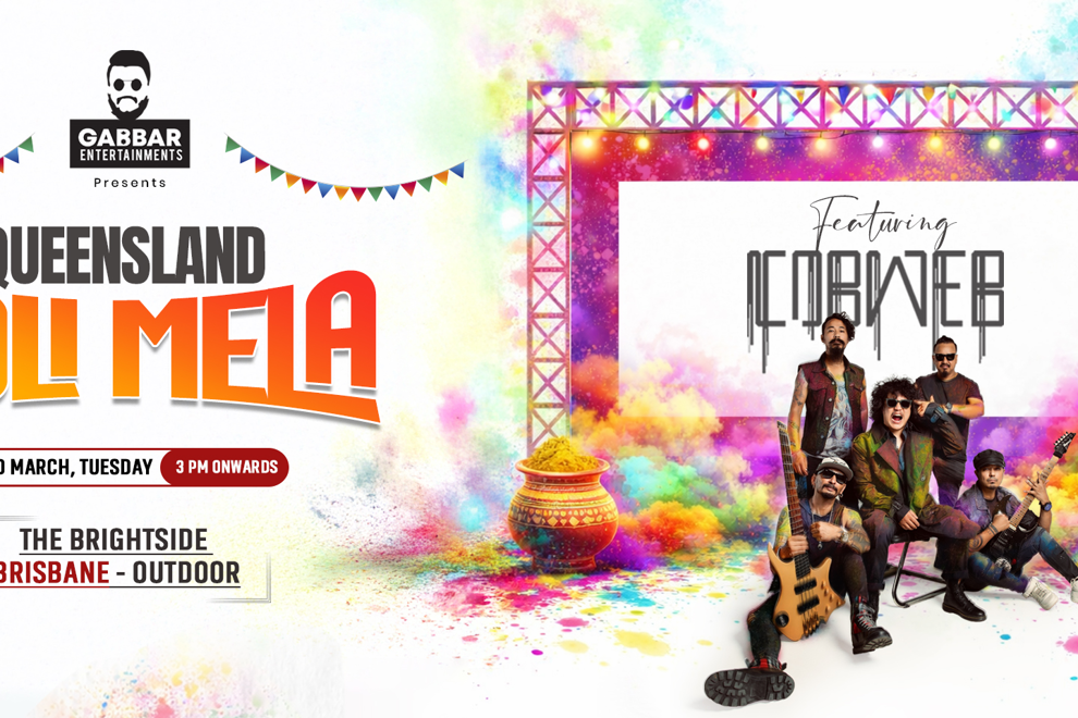 Queensland Holi Mela featuring Cobweb