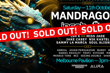 Dangerous Goods & AURA Present - MANDRAGORA, JACOB & SHAPELESS - SOLD OUT