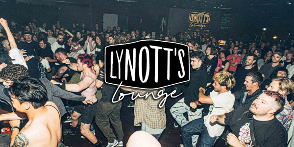Cryptids, Hunting Grace, Karianne & The Frets live at Lynott's Lounge - Concert poster