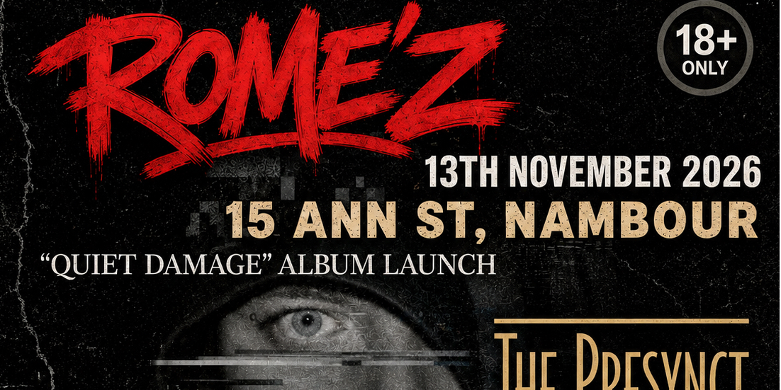 Rome'z- Quiet damage album launch