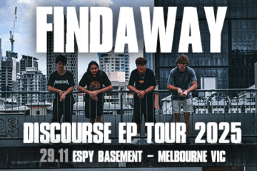 Findaway | Discourse EP Tour 2025 | All Ages