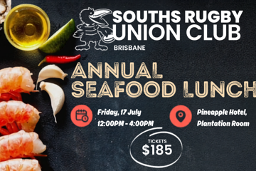 Souths Rugby Union Seafood Lunch