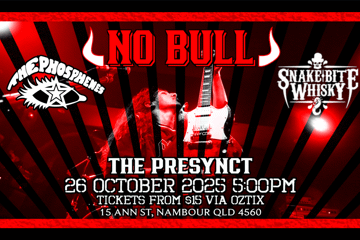 No Bull LIVE ft. Snakebite Whiskey & The Phosphenes