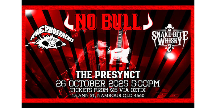 No Bull LIVE ft. Snakebite Whiskey & The Phosphenes