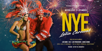 LATINO NYE CARNIVAL 2025 – The Ultimate Tropical Celebration!