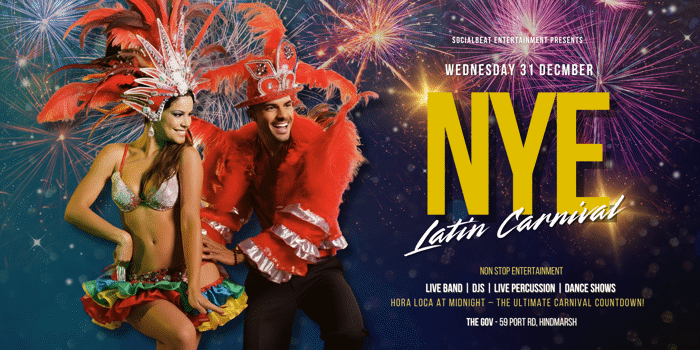 LATINO NYE CARNIVAL 2025  The Ultimate Tropical Celebration!
