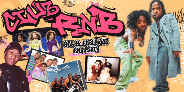 Club RnB: 90s + 00s Rnb Night Rockhampton live at Leichhardt Hotel - Concert poster
