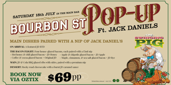Bourbon Street Pop Up Dinner ft Jack Daniels