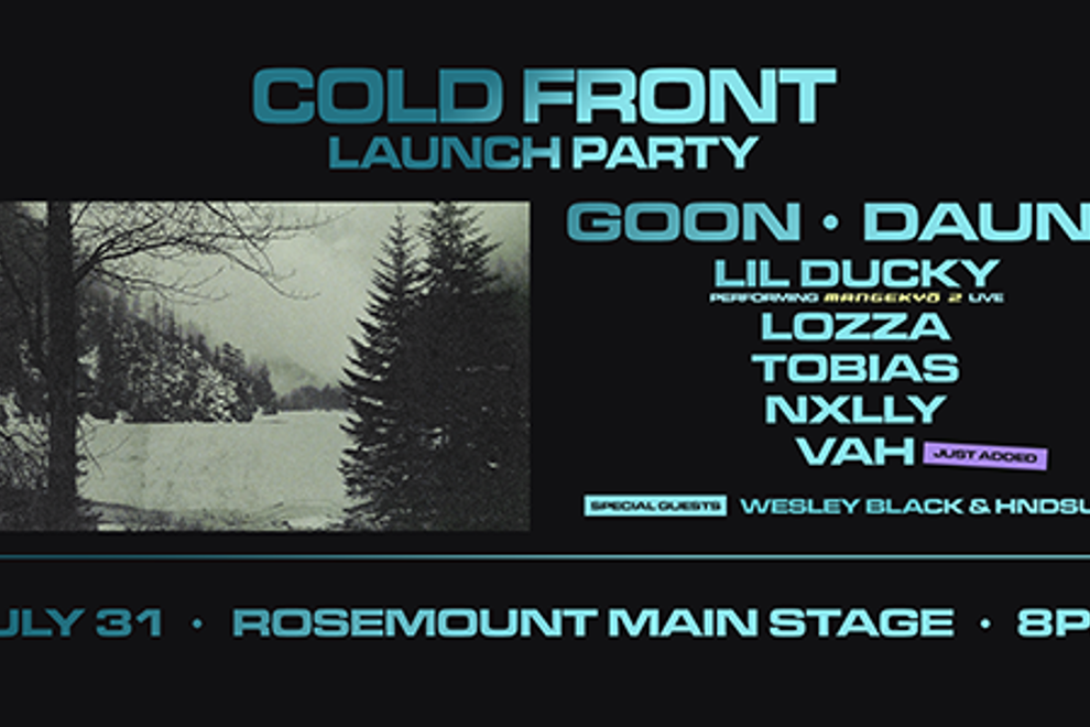 COLD FRONT Launch Party