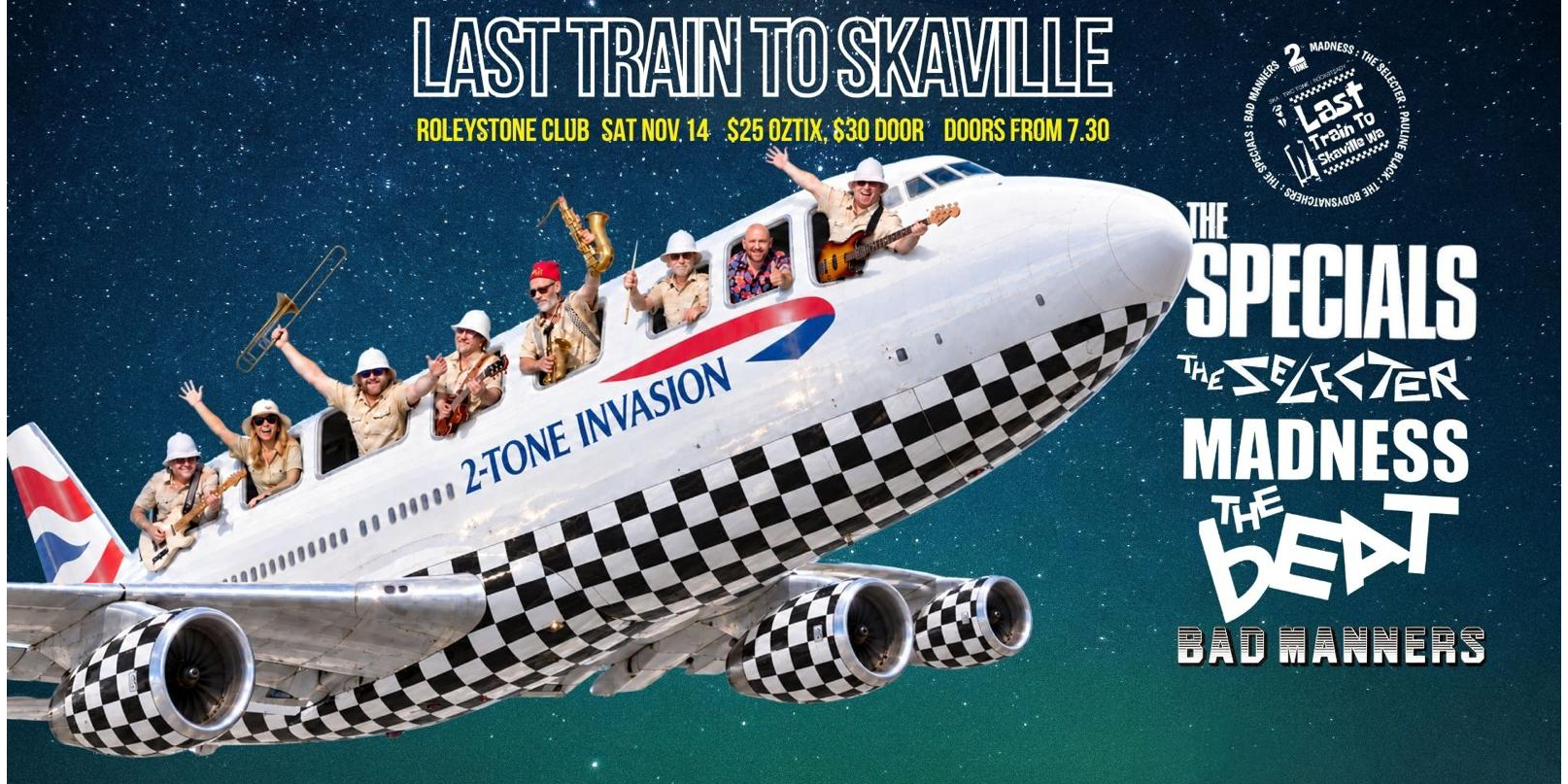 Roleystone Country Club Presents 2-Tone Invasion