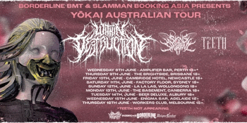 Within Destruction 'Yōkai' Australian Tour