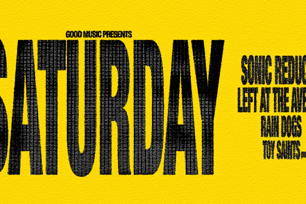 GOOD MUSIC PRESENTS SATURDAY featuring SONIC REDUCER