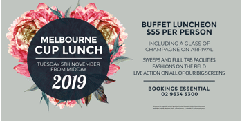 Melbourne Cup Buffet Luncheon