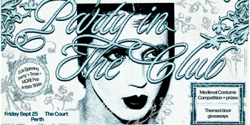 Party in The Club - Perth poster