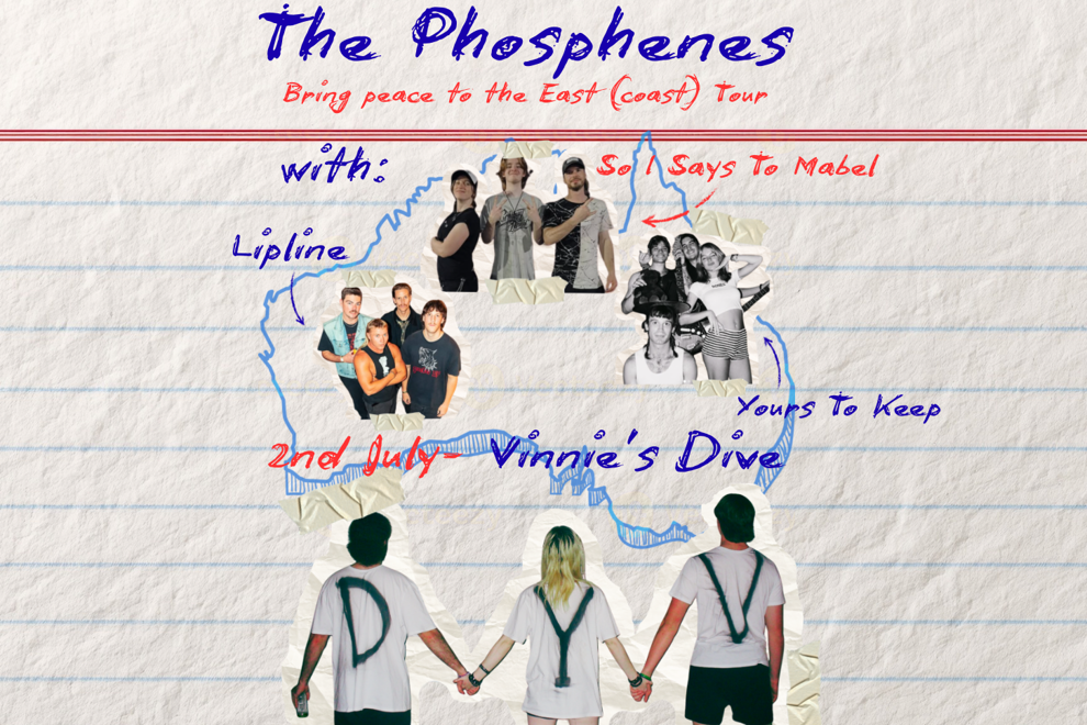 The Phosphenes Bring Peace to the East (Coast) Tour