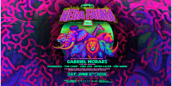 MEGA FAUNA 2 live at M|Arts Cafe and Bar - Concert poster