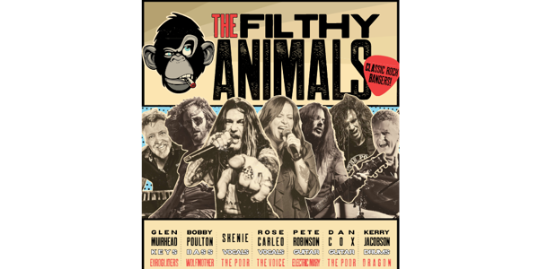 THE FILTHY ANIMALS RETURN TO NORTON'S live at Norton Music Factory - Concert poster