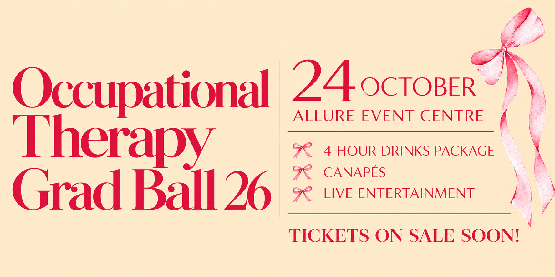 JCU OCCUPATIONAL THERAPY GRAD BALL 2026