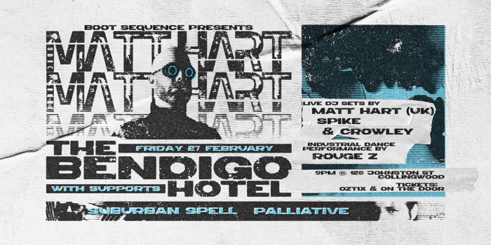 Matt Hart (UK) with Suburban Spell & Palliative