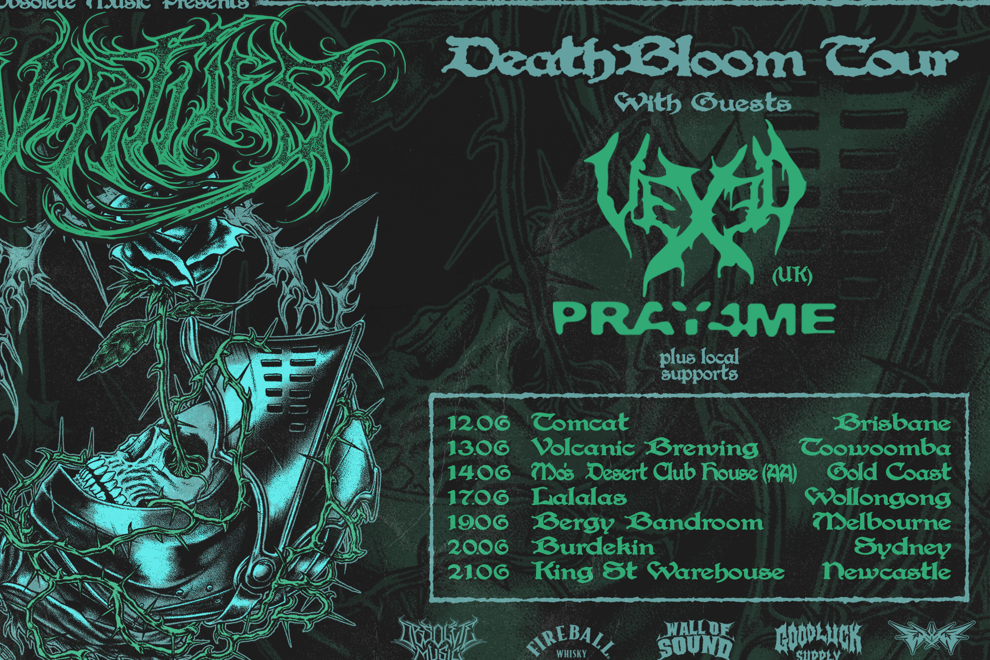 Virtues “Death Bloom’ East Coast Tour