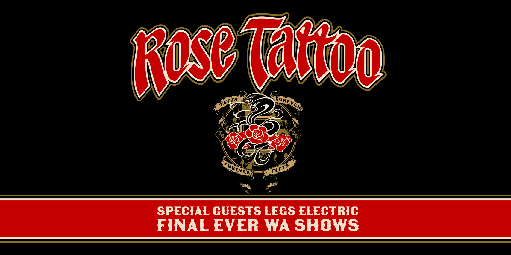 Rose Tattoo - Last Ever WA Show