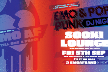 EMO AF - EMO POP PUNK DJ NIGHT