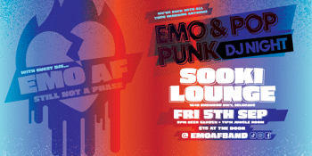 EMO AF - EMO POP PUNK DJ NIGHT