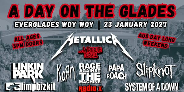 A Day On The Glades live at Everglades - Concert poster
